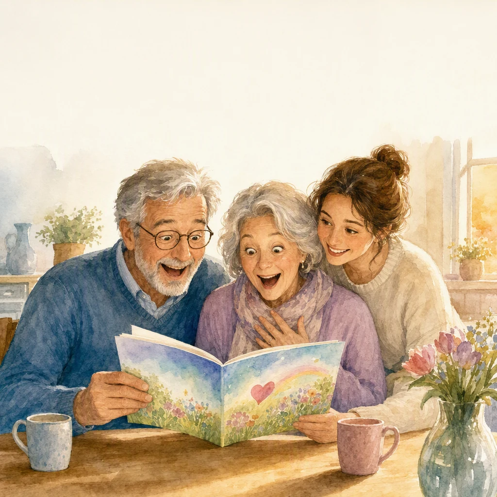 Ni ska bli mormor och morfar