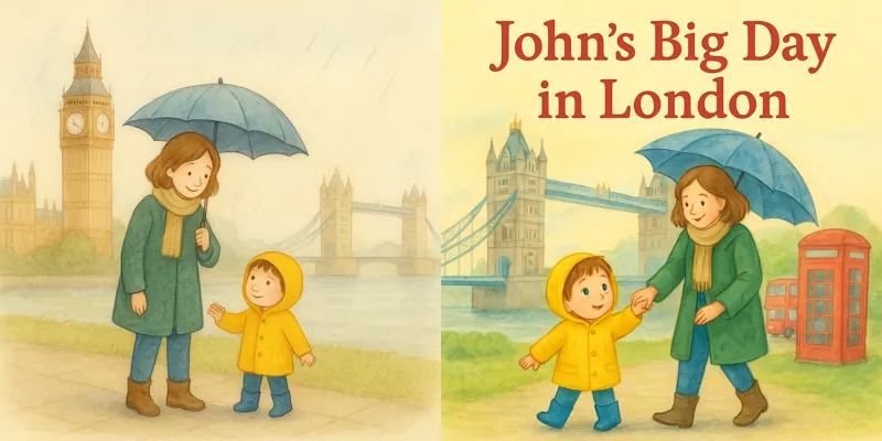 John besöker London