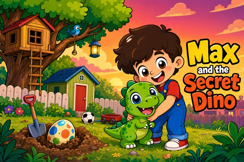 Max och den hemliga dinosaurien