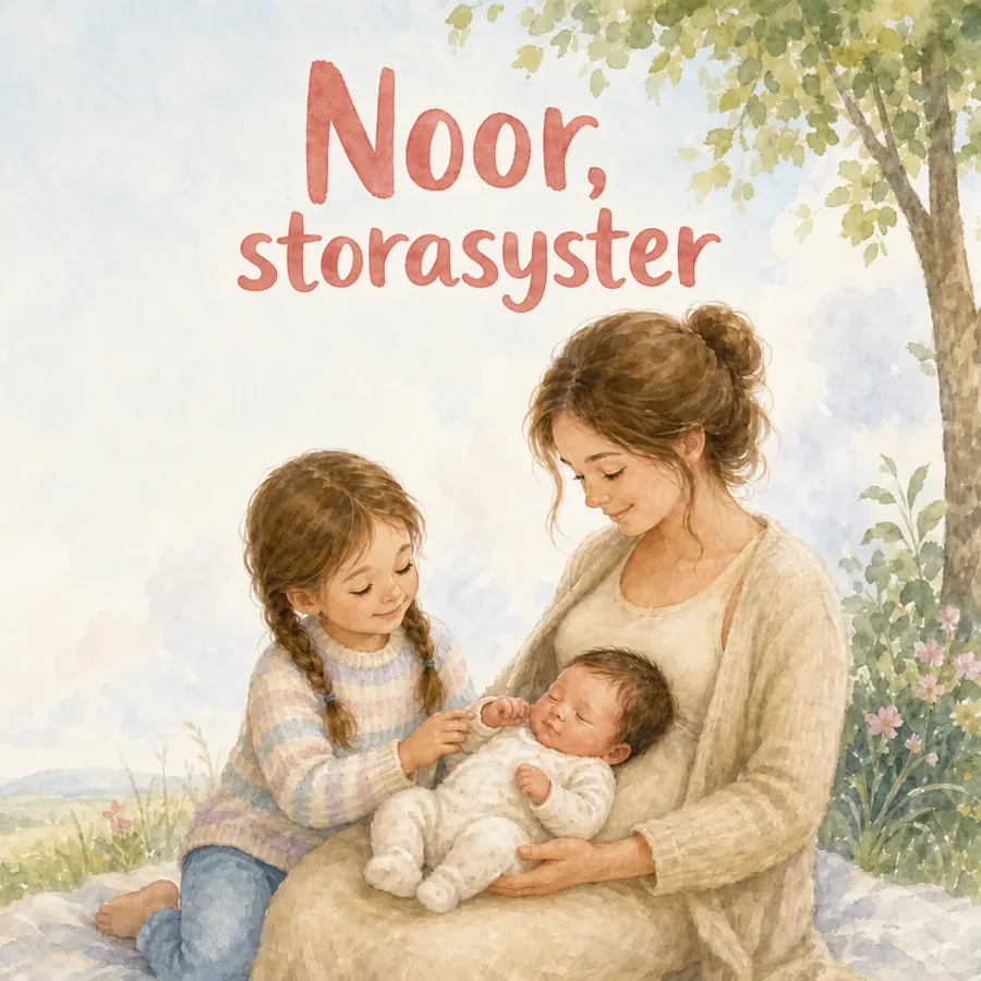 Personlig bok som present till nyfödd