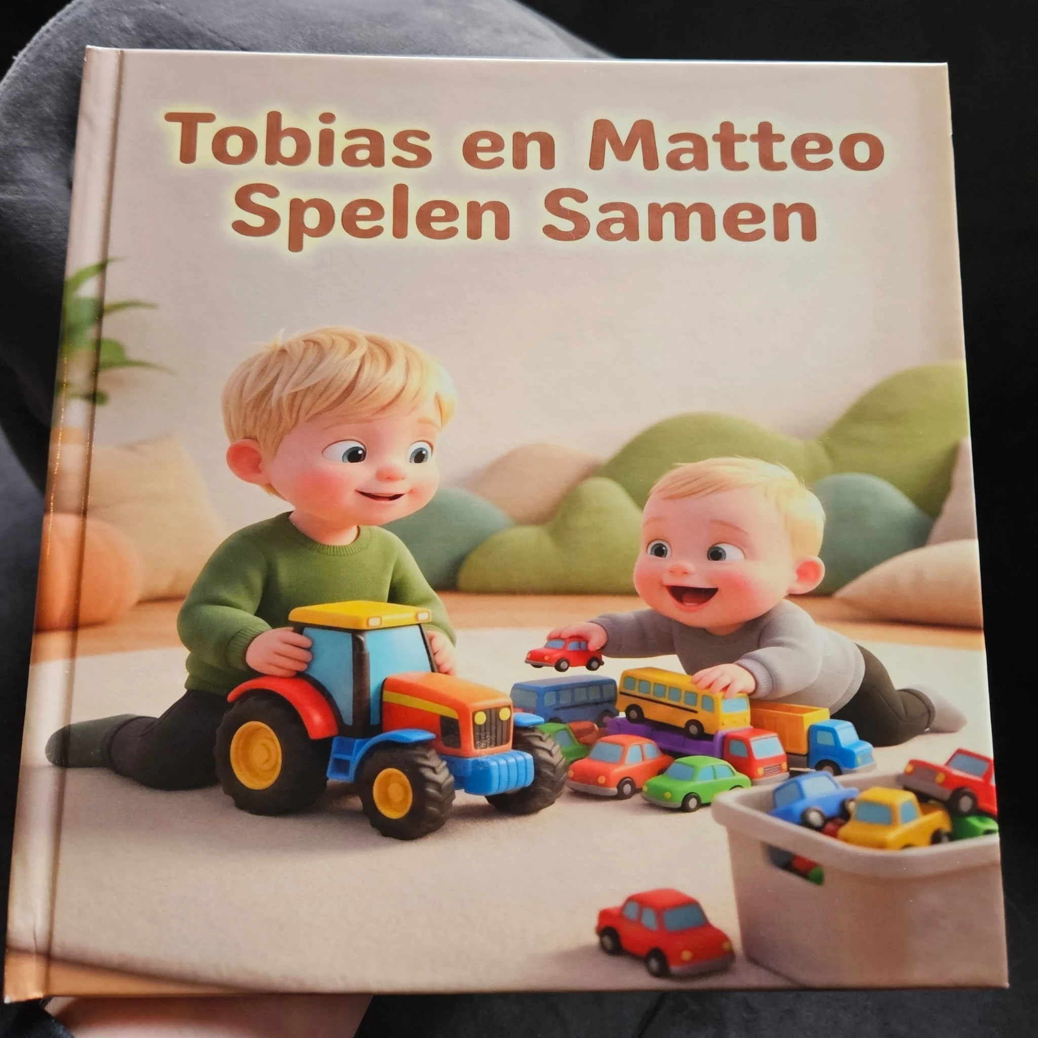 En bok med ett namn i